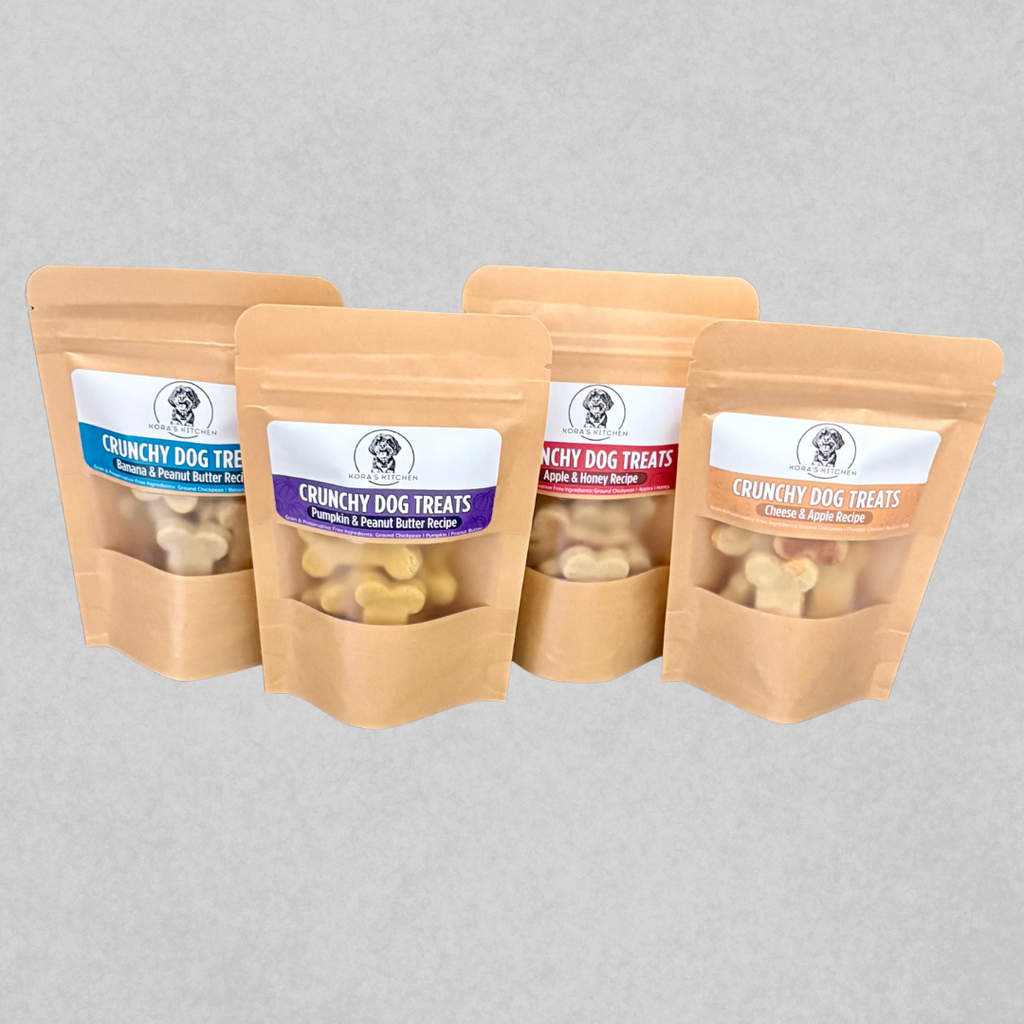 Local Indiana made dog treats used in closing baskets by SD Gift Co.