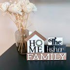 Handcrafted wooden home décor sign, made by a local Indiana artisan for an SD Gift Co closing gift basket.