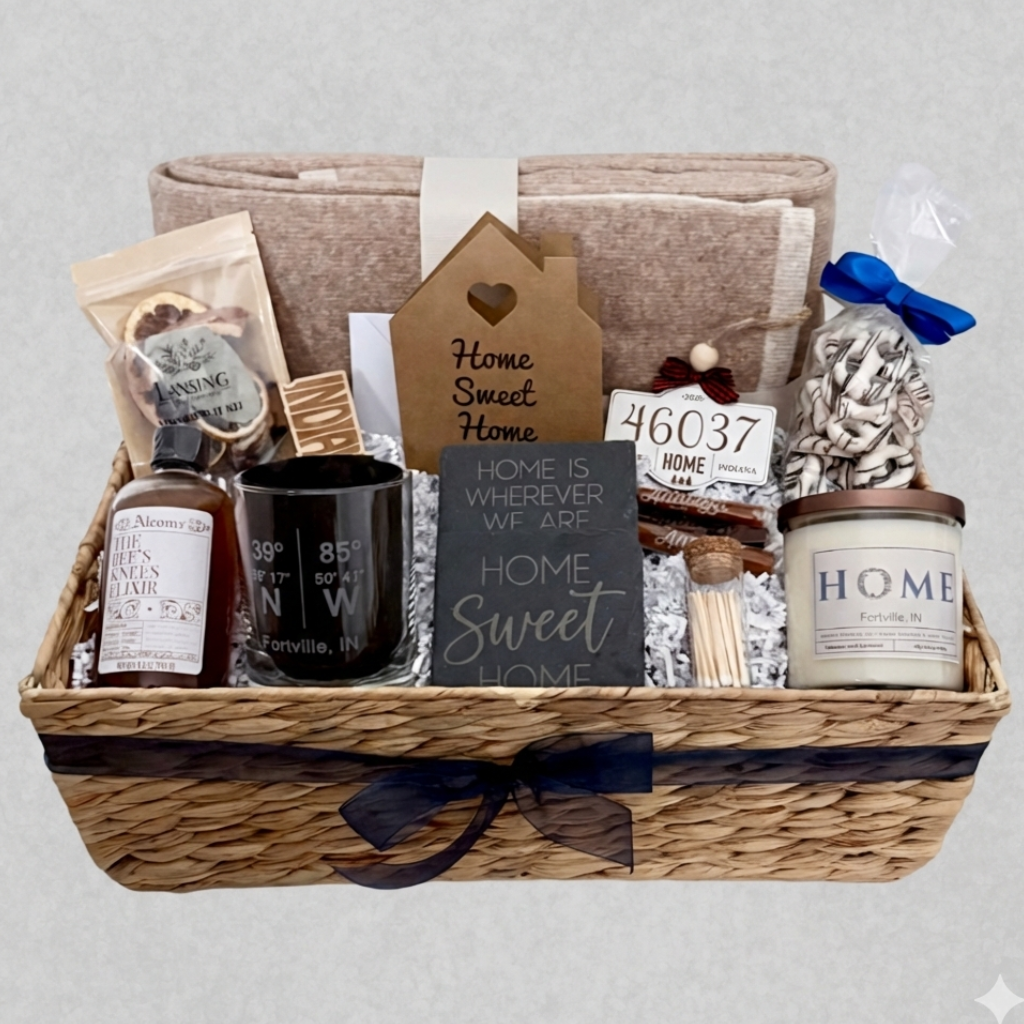 Closing gift for Indiana realtors, curated by SD Gift Co.